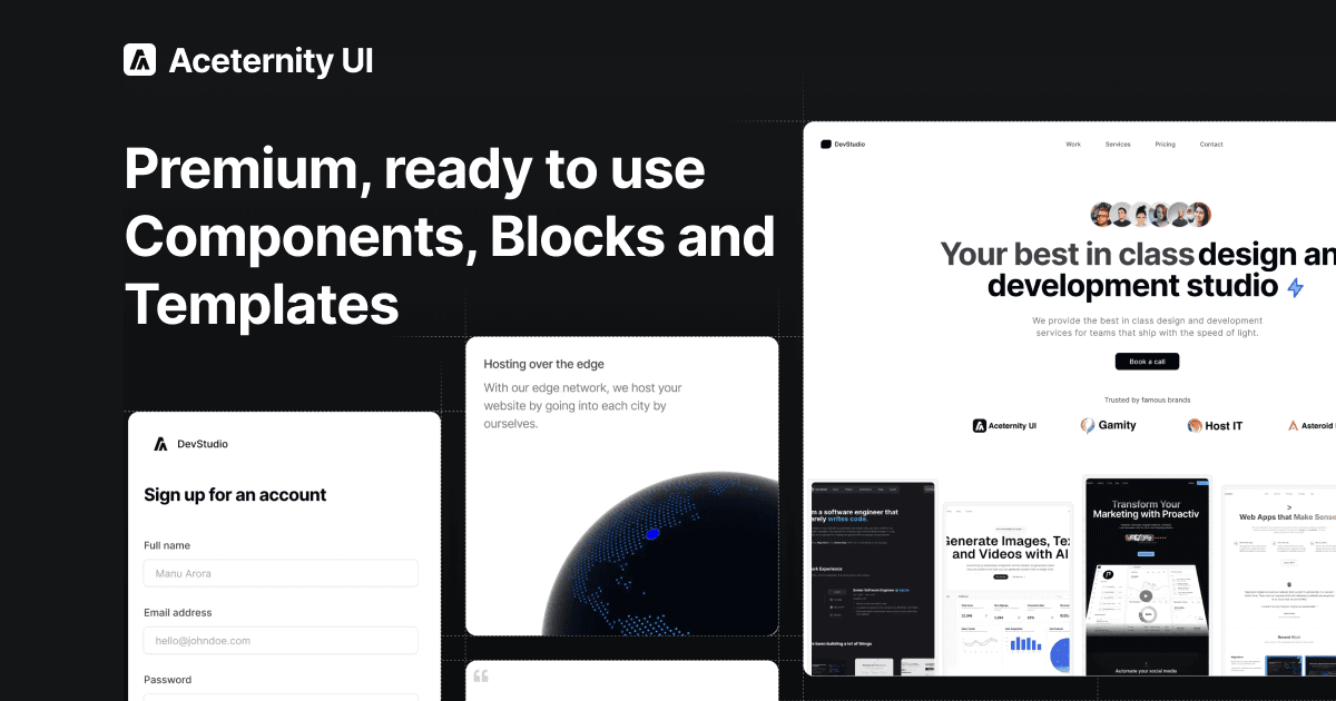 Cover image for Aceternity UI
